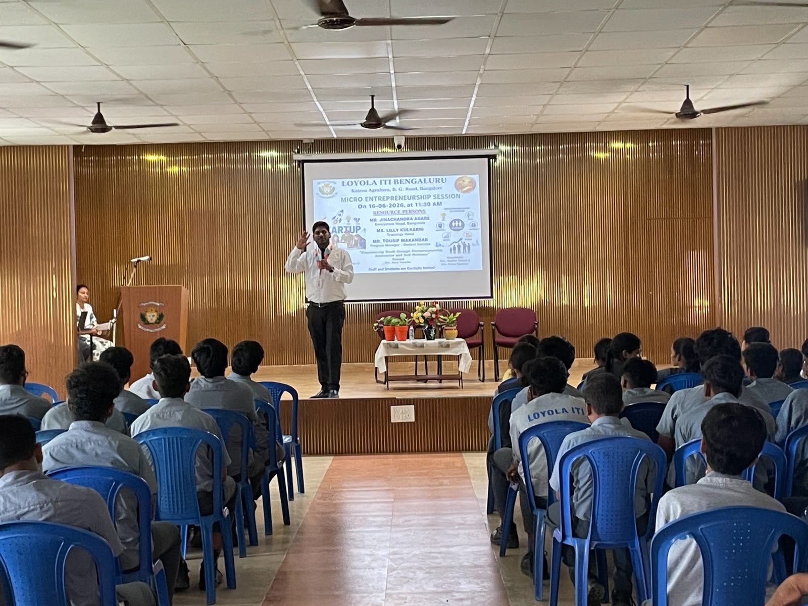 Micro entreprenuere session